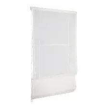 Мини римская штора Delfa Мини Natali СШД-01М-114/001 43x160 см (белый)