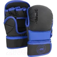 Перчатки для единоборств BoyBo Wings BBGL-26 Flex для ММА (L, черный/синий)