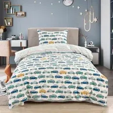 1.5-спальный комплект постельного белья Sofi De MarkO Машинки ретро Детский Дет-785