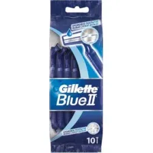 Набор бритвенных станков Gillette Blue II одноразовые (10шт)