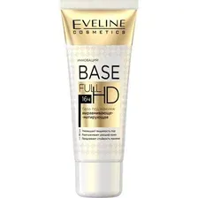 Основа под макияж Eveline Cosmetics Base Full HD выравнивающая матирующая 3 в 1 (30мл)