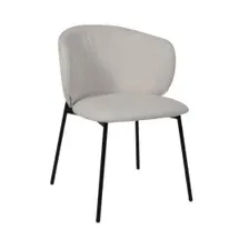 Стул AV 496, кремовая рогожка Wellton 000/черный