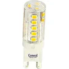 Лампа светодиодная General GLDEN-G9-5-P-220-2700 653800
