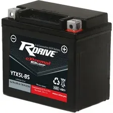 Мотоциклетный аккумулятор RDrive eXtremal Silver YTX5L-BS (4 А·ч)