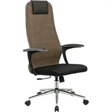 Офисное кресло Brabix EX-801 532920 (черный/коричневый)