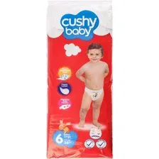 Подгузники Cushy Baby Extra large 15 кг (38 шт)