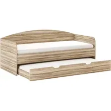 Двухъярусная выдвижная кровать Сонум Martin 90x200 (ясень ориноко)