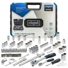 Набор инструментов 108пр. 1/2'', 1/4''(6гр.)(4-32мм) Scheppach
