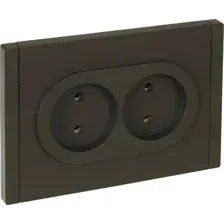 Розетка IEK Forte&Piano FP-R20-10-1-K03 (серый)