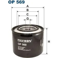 Масляный фильтр Filtron OP 569