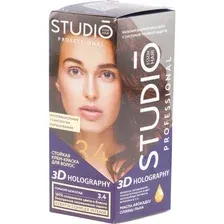 Крем-краска для волос Studio Professional 3D горький шоколад, 3.4