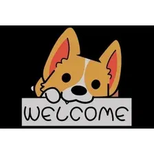 Придверный коврик Venera Home Welcome 60x90