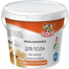 Эмаль Olecolor Для пола акриловая 2.5 кг (золотистый)