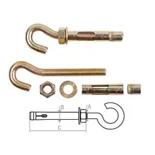 STARFIX SMP-95677-1 Анкер с крюком М6х8х40(45) мм