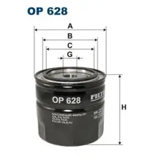 Масляный фильтр Filtron OP628