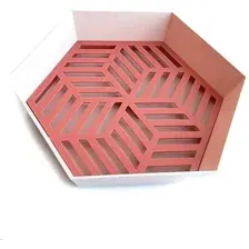 Ваза для фруктов MonAmi 6559 (светло-розовый)