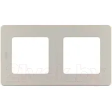 Рамка для выключателей и розеток Legrand Inspiria 673948 (шампань)