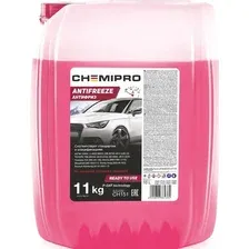 Антифриз Chemipro Asia Р-ОАТ Готовый -40 / CH151 (10л, красный)