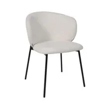 Стул AV 496, кремовый шенилл Madison 02/черный