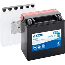 Мотоциклетный аккумулятор Exide ETX16-BS (14 А·ч)