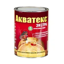 Пропитка АКВАТЕКС ЭКСТРА дуб, 0,8 л