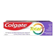 Паста зубная Colgate Total 12, профессиональная чистка, 75 мл