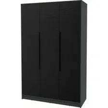 Шкаф распашной Интерлиния Концепт Зодиак КТ-Ш3 (антрацит/черный)