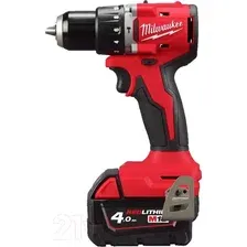 Аккумуляторная дрель-шуруповерт Milwaukee M18 BLPDRC-422C / 4933492825