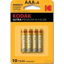 Батарейка Kodak LR03-4BL Ultra Premium K3A-4 U 30959521 4 шт