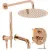 Душевая система  Rea Lungo Rose Gold REA-P6610