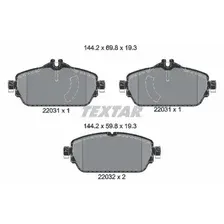 Тормозные колодки дисковые передняя ось TEXTAR 2203101