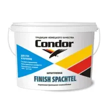 Шпатлевка финишная Condor Finish Spachtel белая,  1,5 кг