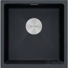 Кухонная мойка Paulmark IT-Granit Lumi 45 Uni LU45-AN (черный/антрацит)