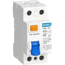 Устройство защитного отключения Chint NXL-63 1P+N 25А 30мА тип A 6кА 280716