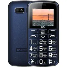 Кнопочный телефон BQ BQ-1851 Respect (синий)