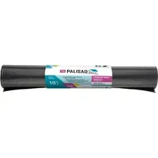 Пакеты для мусора Palisad Home 120л / 927265 (10шт, черный)
