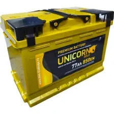 Автомобильный аккумулятор Unicorn Gold 6CT-77 о.п. (77 А·ч)
