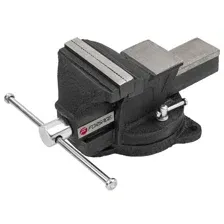 F-6540110 Тиски стальные поворотные с наковальней 10 (250мм) FORSAGE