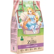 Корм для кошек Zillii Indoor Adult Cat, индейка/ягненок, 10 кг