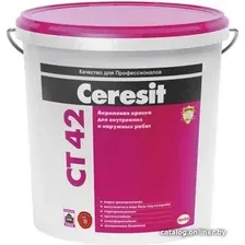 Краска Ceresit CT 42 5л (белый)