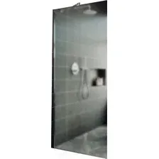 Душевая стенка MaybahGlass 109x195 / MGD-680-5ш (сатин стекло/хром матовый)