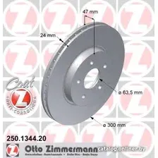 Тормозной диск Zimmermann 250134420