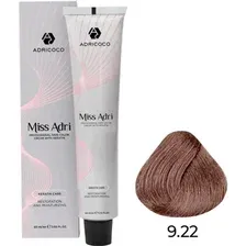 Крем-краска Adricoco Miss Adri 9.22 (100мл, очень светлый блонд интенсивный фиолетовый)