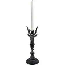 Подсвечник Вещицы Олень Fancy10 (черный)