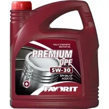 Моторное масло Favorit Premium DPF 5W30 SN/CF / 57545 (5л)