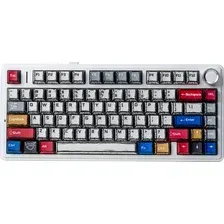Клавиатура Aula F75 (Comic Keycap Light Green Switches)