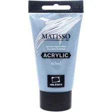 Акриловая краска Малевичъ Matisso 617059 (60 мл, серый холодный)