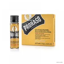Масло для бороды "Wood & Spice" (4 шт. х 17 мл)