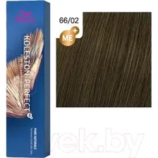 Крем-краска для волос Wella Professionals Koleston Perfect ME+ 66/02 (темный блонд интенсивный натуральный матовый)