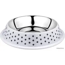 Миска Duvo Plus Деко 13823/DV (белый в черный горох)
